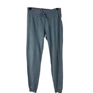 Beyond Yoga Hey Chambray Washed Terry Jogging Pants Size S Blue Athletic Joggers